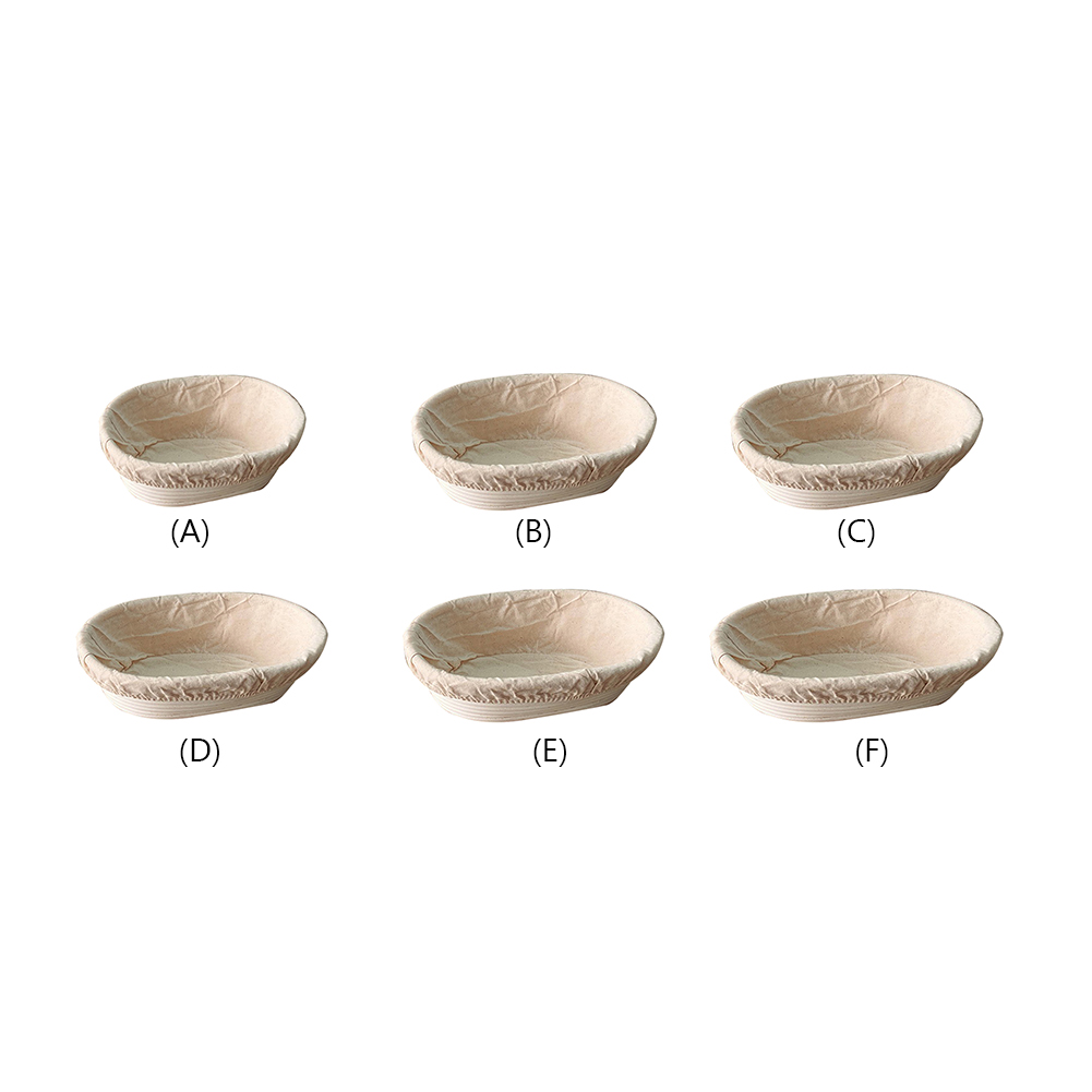 Oval Baking Tools Banneton Set - Crepe Maker Griddle avaliação e preço