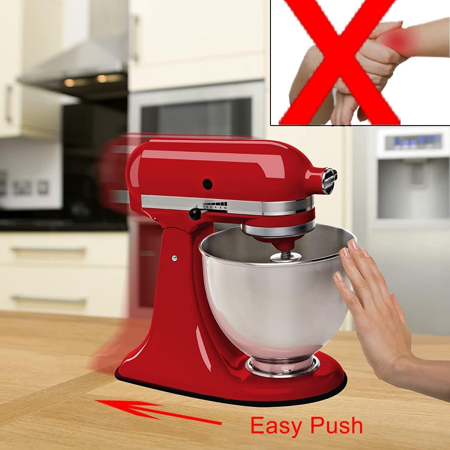 Kitchen aid 4.5QT 5-8QT Profes - Commercial Kitchen Aid Mixer avaliação e preço