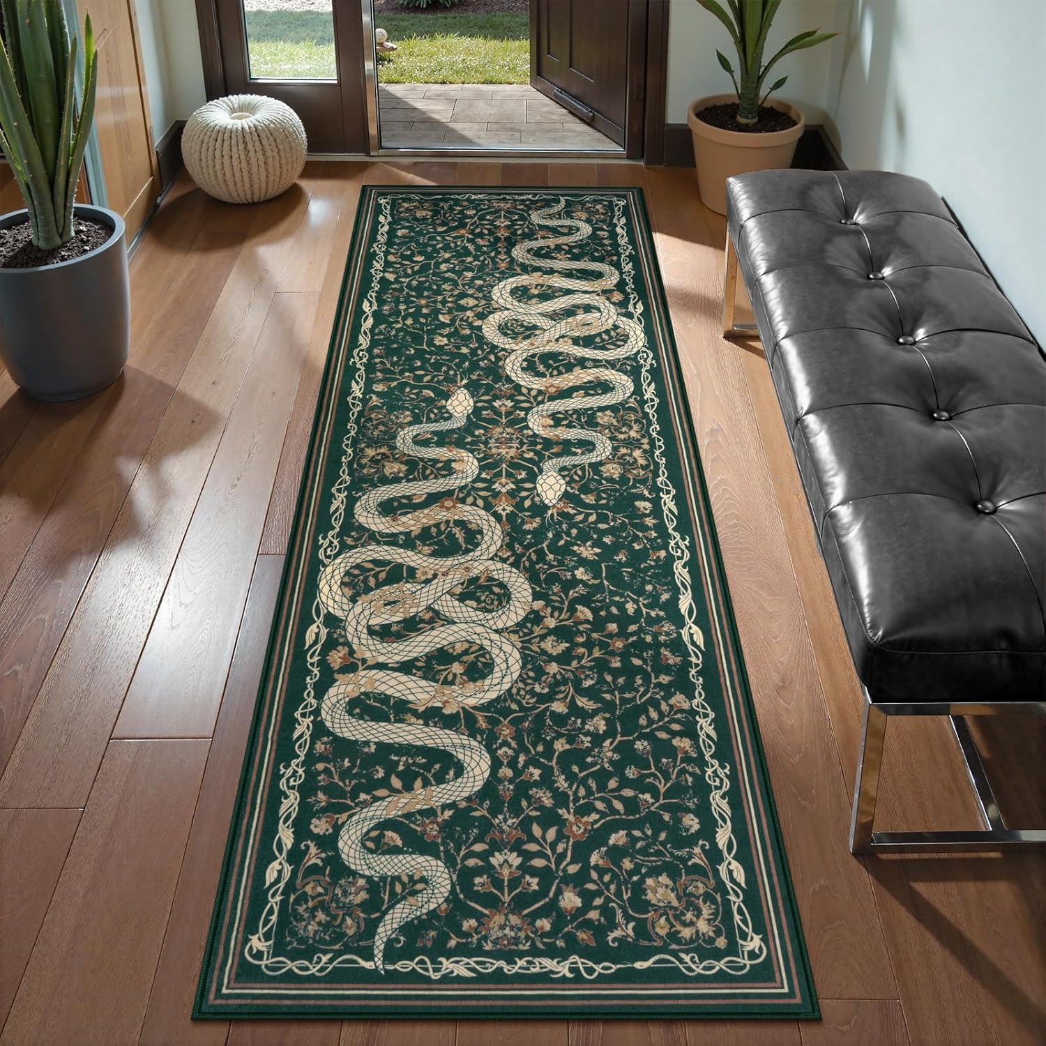 Hallway Carpet Runner Rug Blac - Commercial Kitchen Floor avaliação e preço