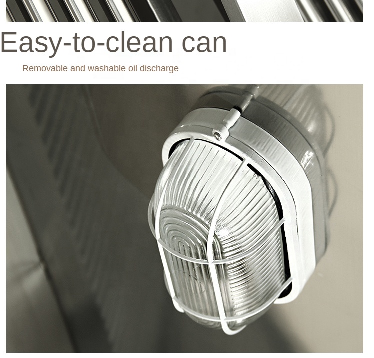 Hot Selling Exhaust Hood Comme - Commercial Kitchen Range Hood avaliação e preço