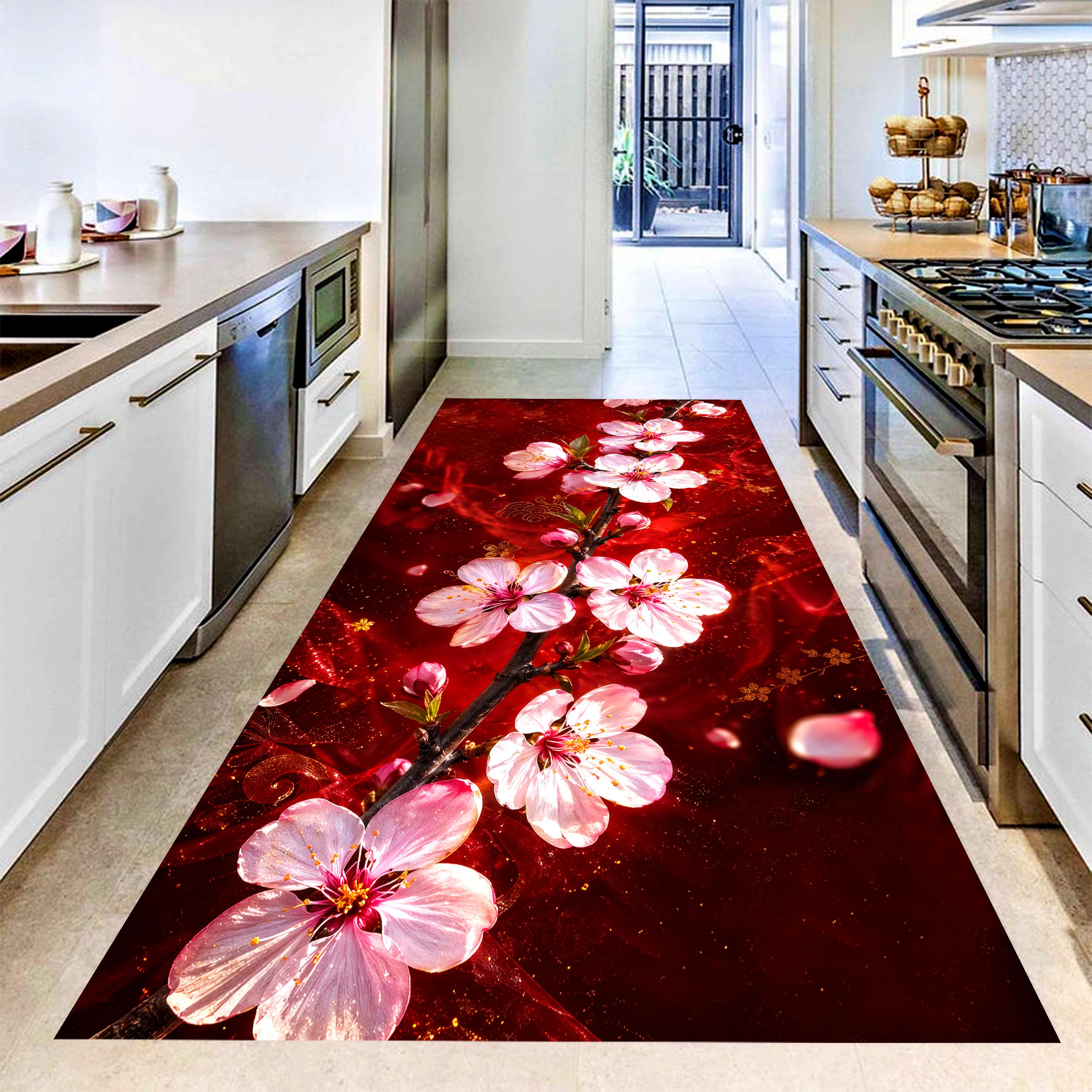 Oil Painting Pink Petal Floral - Commercial Kitchen Layout avaliação e preço