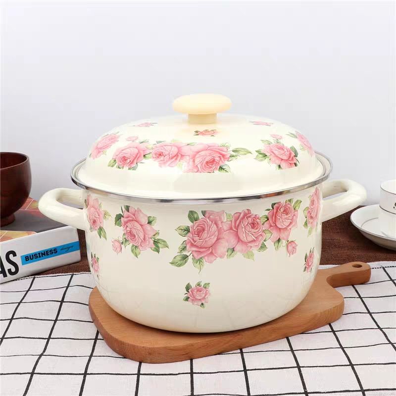 Thickened 16-24cm Elegant Pink - Soup Kettle Warmer avaliação e preço
