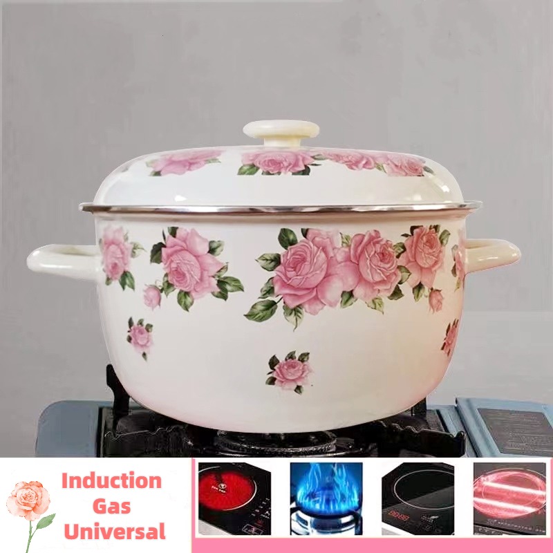 Thickened 16-24cm Elegant Pink - Soup Kettle Warmer avaliação e preço