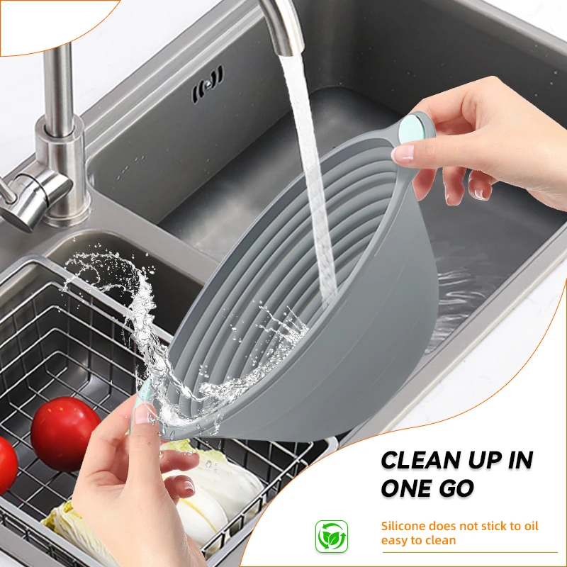 1PC Silicone Foldable Banneton - Crepe Maker Griddle avaliação e preço