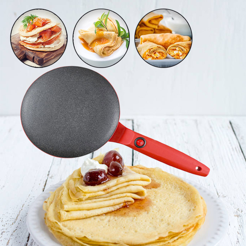 Single-Sided Heating Electric  - Crepe Maker Griddle avaliação e preço