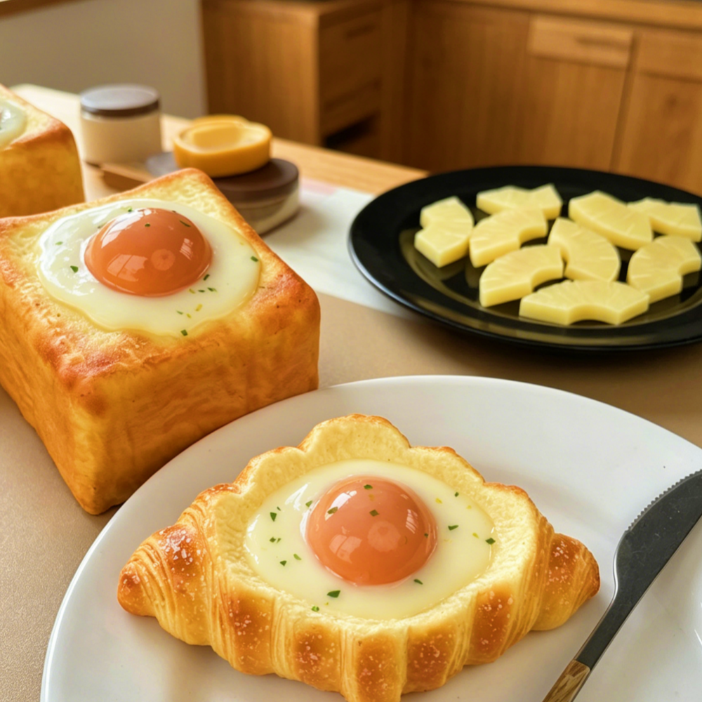 Realistic Egg Toast & Croissan - Commercial Kitchen Layout avaliação e preço