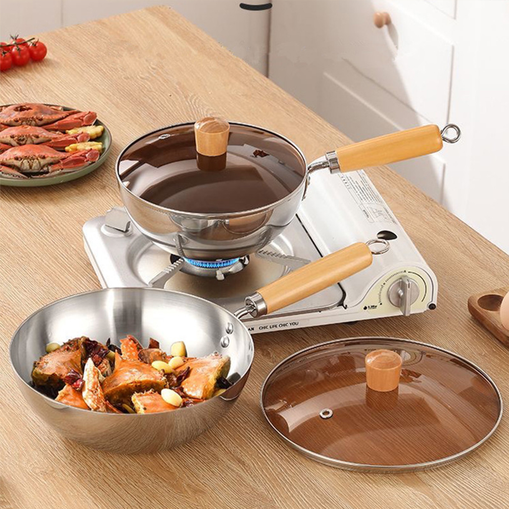 20cm Stainless Steel NonStick  - Soup Kettle Warmer avaliação e preço