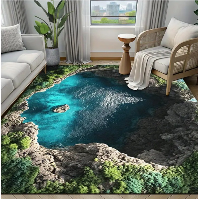 3D Visual Illusion Ocean Scene - Commercial Kitchen Floor avaliação e preço