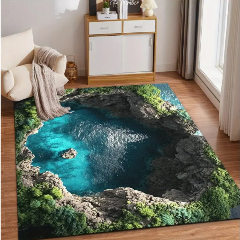 3D Visual Illusion Ocean Scene - Commercial Kitchen Floor avaliação e preço