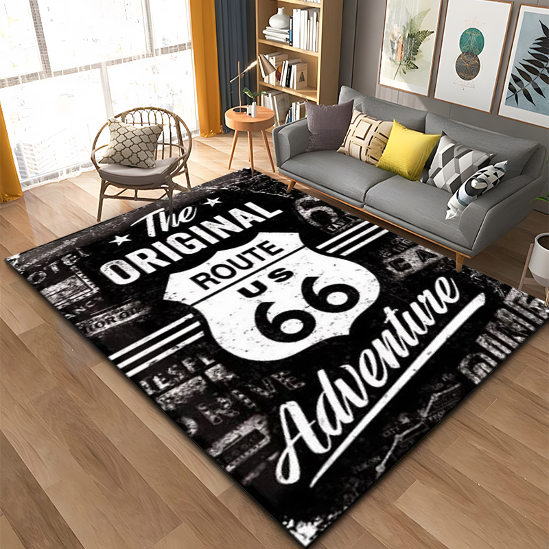 Historic Route 66 Pattern Rug  - Commercial Kitchen Floor avaliação e preço