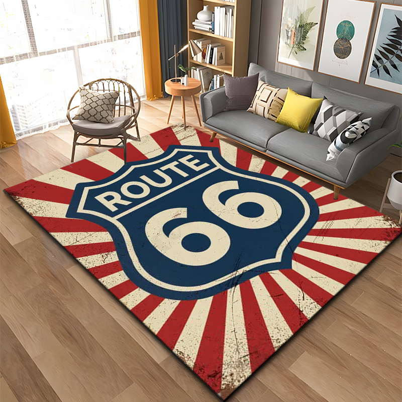 Historic Route 66 Pattern Rug  - Commercial Kitchen Floor avaliação e preço