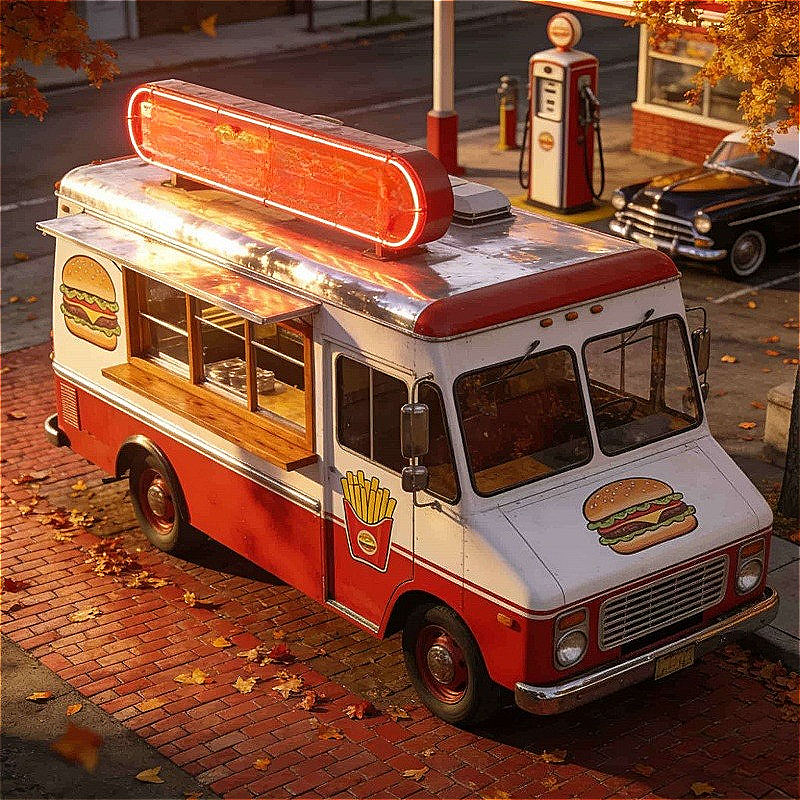 Mobile Food Trailer Stainless  - Commercial Kitchen Vendor avaliação e preço