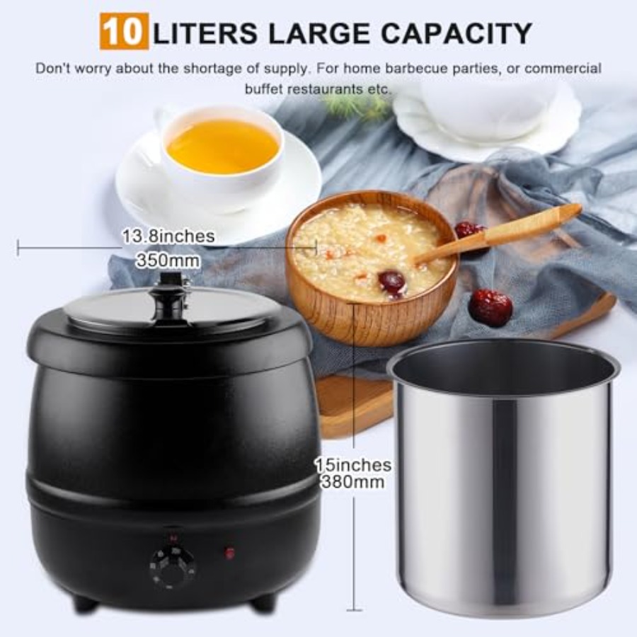 Food Soup Kettle Warmer with L - Soup Kettle Warmer avaliação e preço