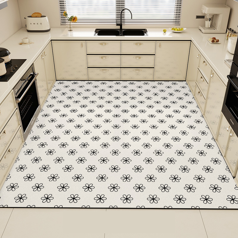 Black Kitchen Rug Pvc Waterpro - Commercial Kitchen Mats Anti Fatigue avaliação e preço