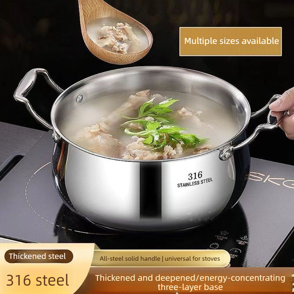 316extra Thick Stainless Steel - Soup Kettle Warmer avaliação e preço