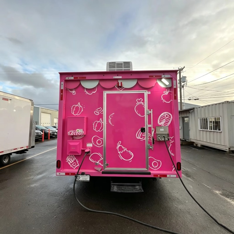 Custom Portable Food Truck Car - Commercial Kitchen Vendor avaliação e preço