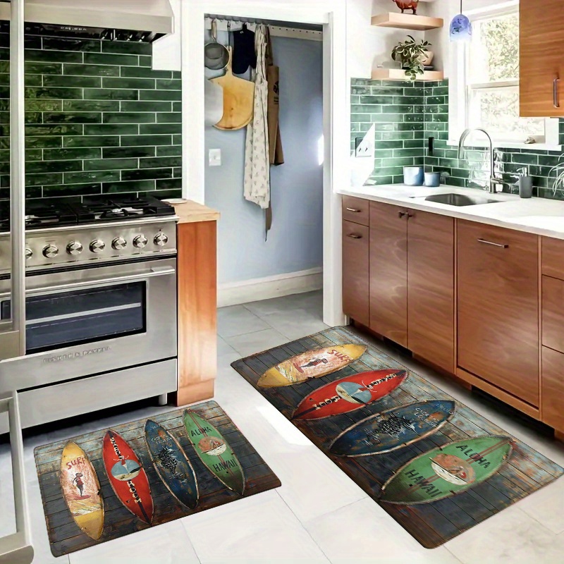 Surfboard Pattern Kitchen Hall - Commercial Kitchen Floor avaliação e preço