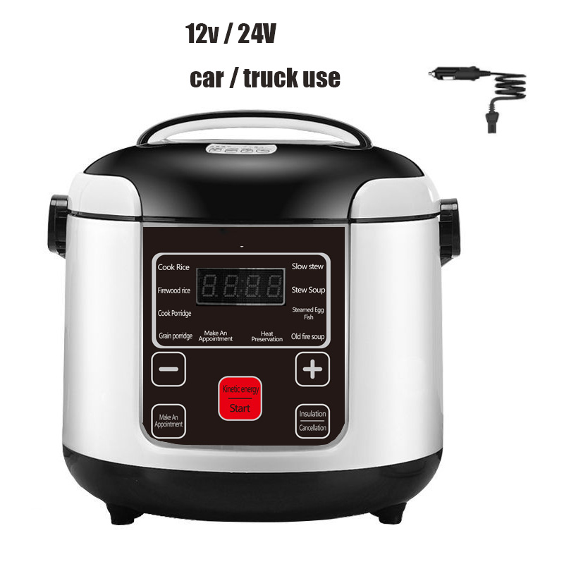 12V 24V Mini Rice Cooker Car T - Soup Kettle Warmer avaliação e preço