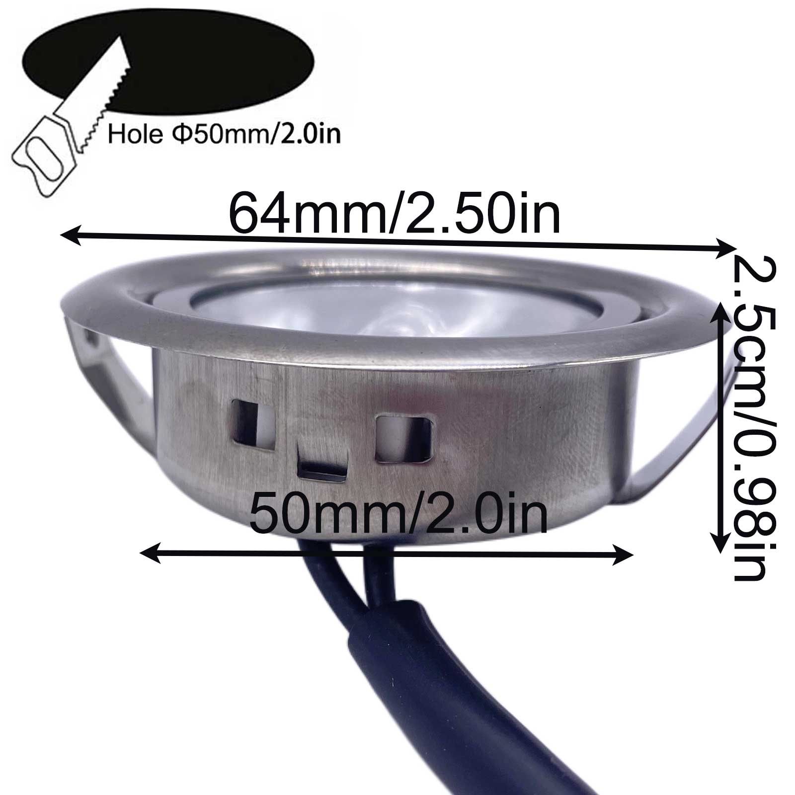 2x 12V AC 20W Halogen Bulb 50m - Commercial Kitchen Range Hood avaliação e preço