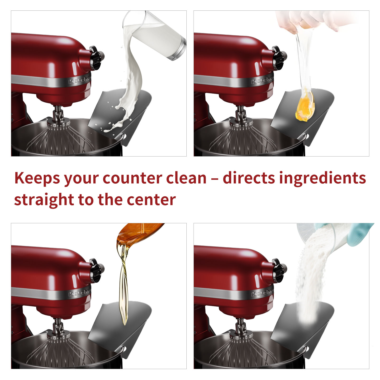 1pc Stainless Steel Tipping Gu - Commercial Kitchen Aid Mixer avaliação e preço
