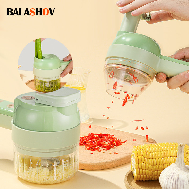 4In1 Electric Vegetable Cutter - Commercial Kitchen Products avaliação e preço