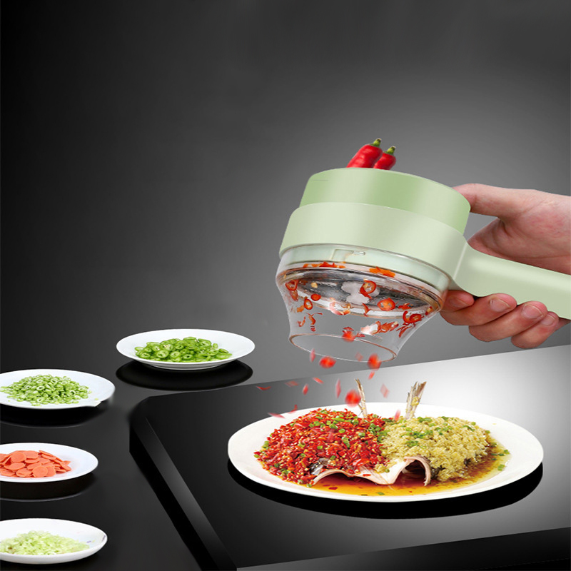 4In1 Electric Vegetable Cutter - Commercial Kitchen Products avaliação e preço