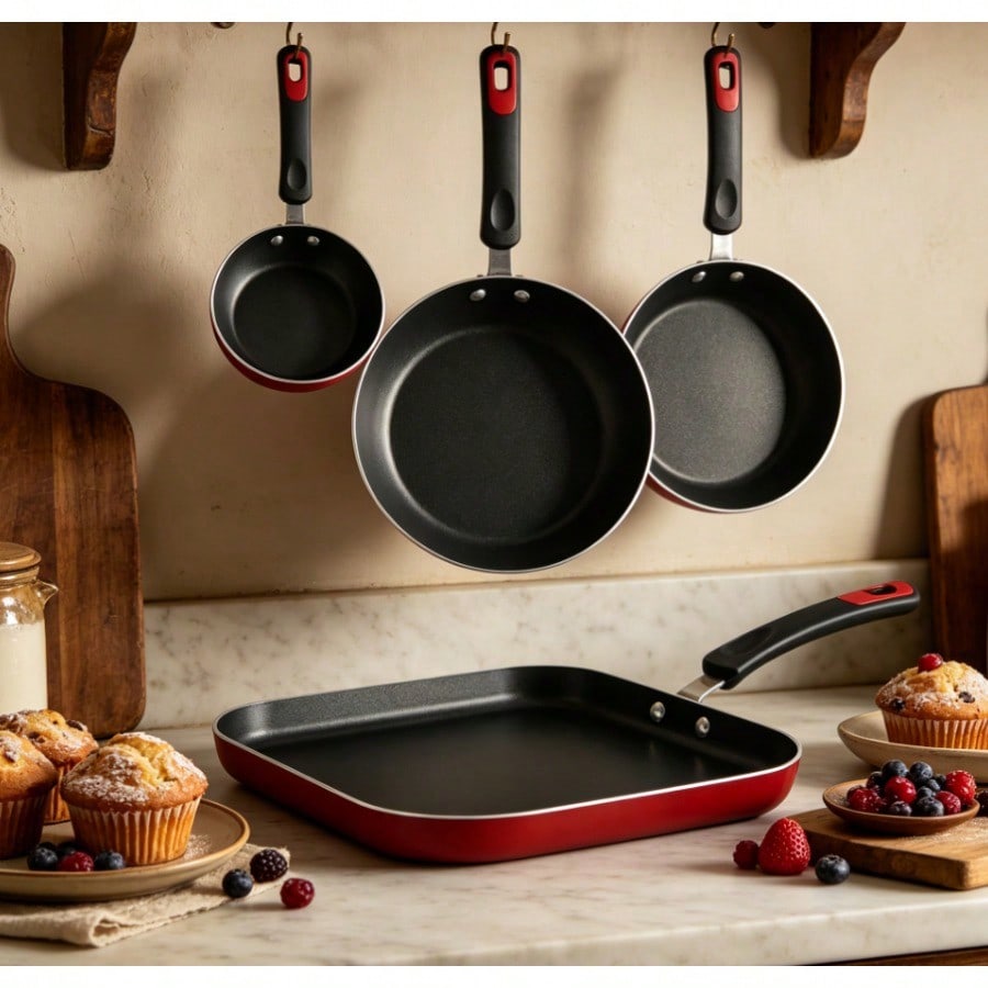 Everyday Aluminum Nonstick 3Pc - Crepe Maker Griddle avaliação e preço