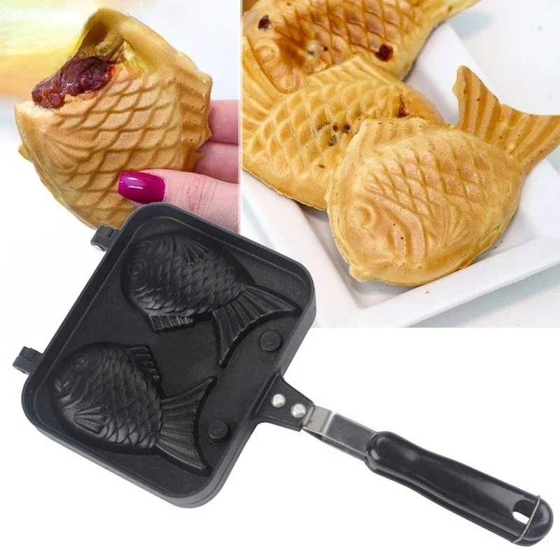 Kitchen Japanese Taiyaki Doubl - Crepe Maker Griddle avaliação e preço