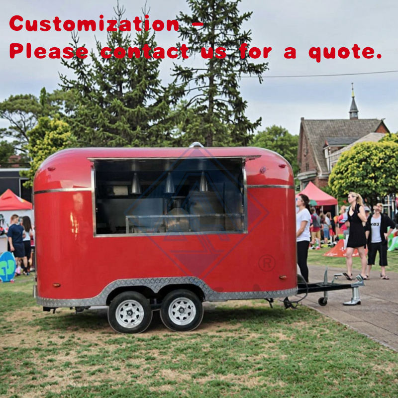 custom.Large Food Trailer Full - Commercial Kitchen Trailer avaliação e preço