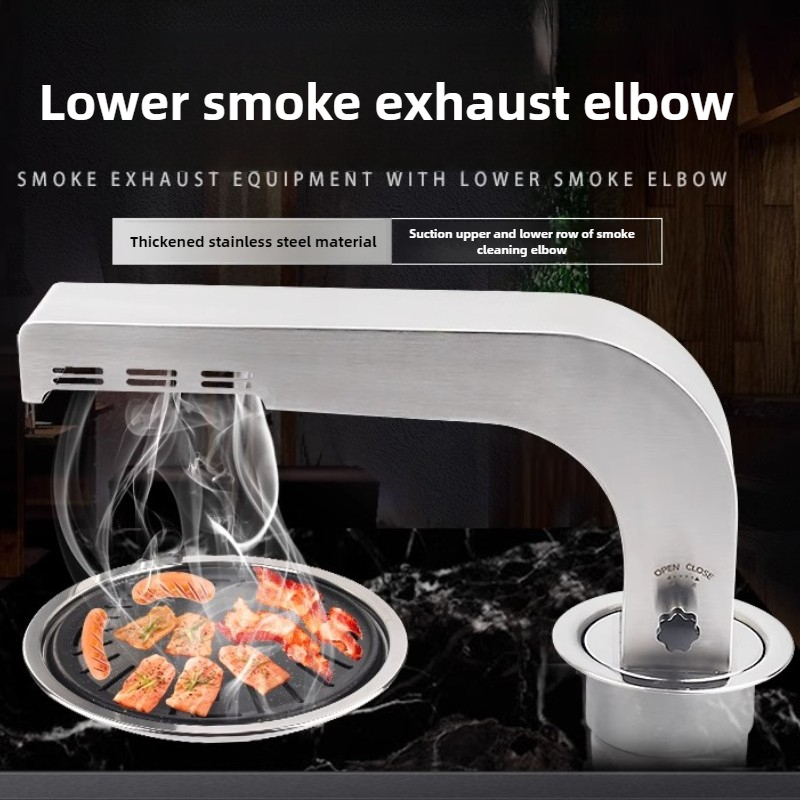 Updraft BBQ Vent Hood Elbow Co - Commercial Kitchen Vent Cleaning avaliação e preço