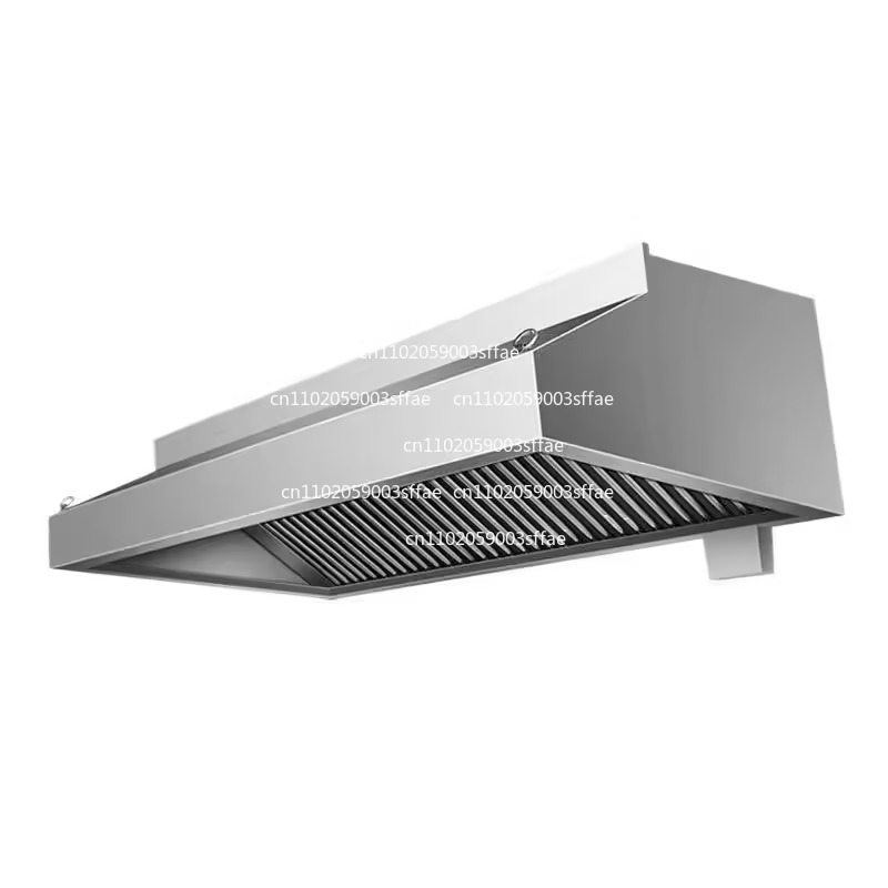 Thickened stainless steel fume - Commercial Kitchen Range Hood avaliação e preço