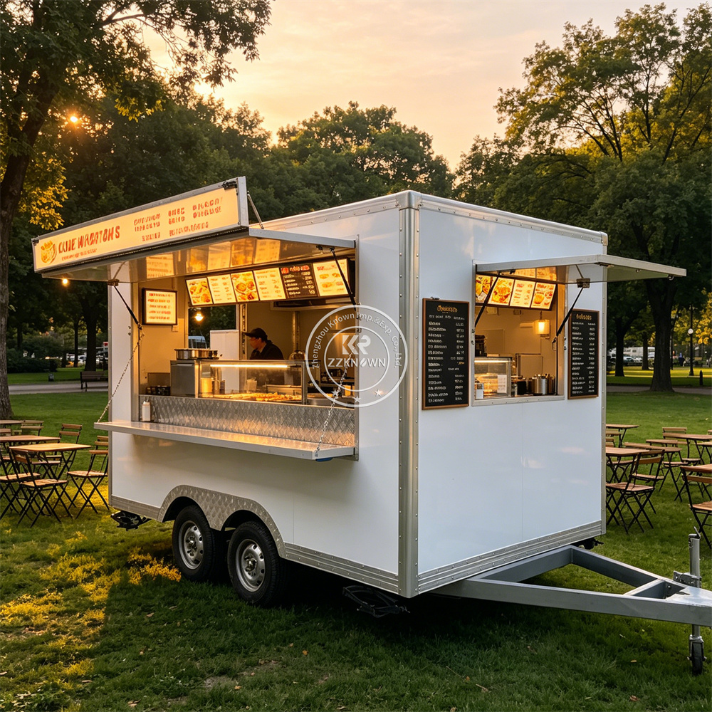 Factory Direct Pizza Trailer M - Commercial Kitchen Trailer avaliação e preço