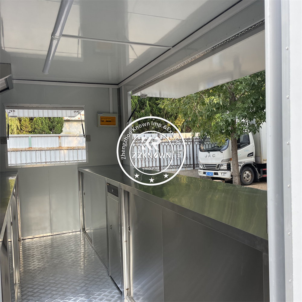 Factory Direct Pizza Trailer M - Commercial Kitchen Trailer avaliação e preço