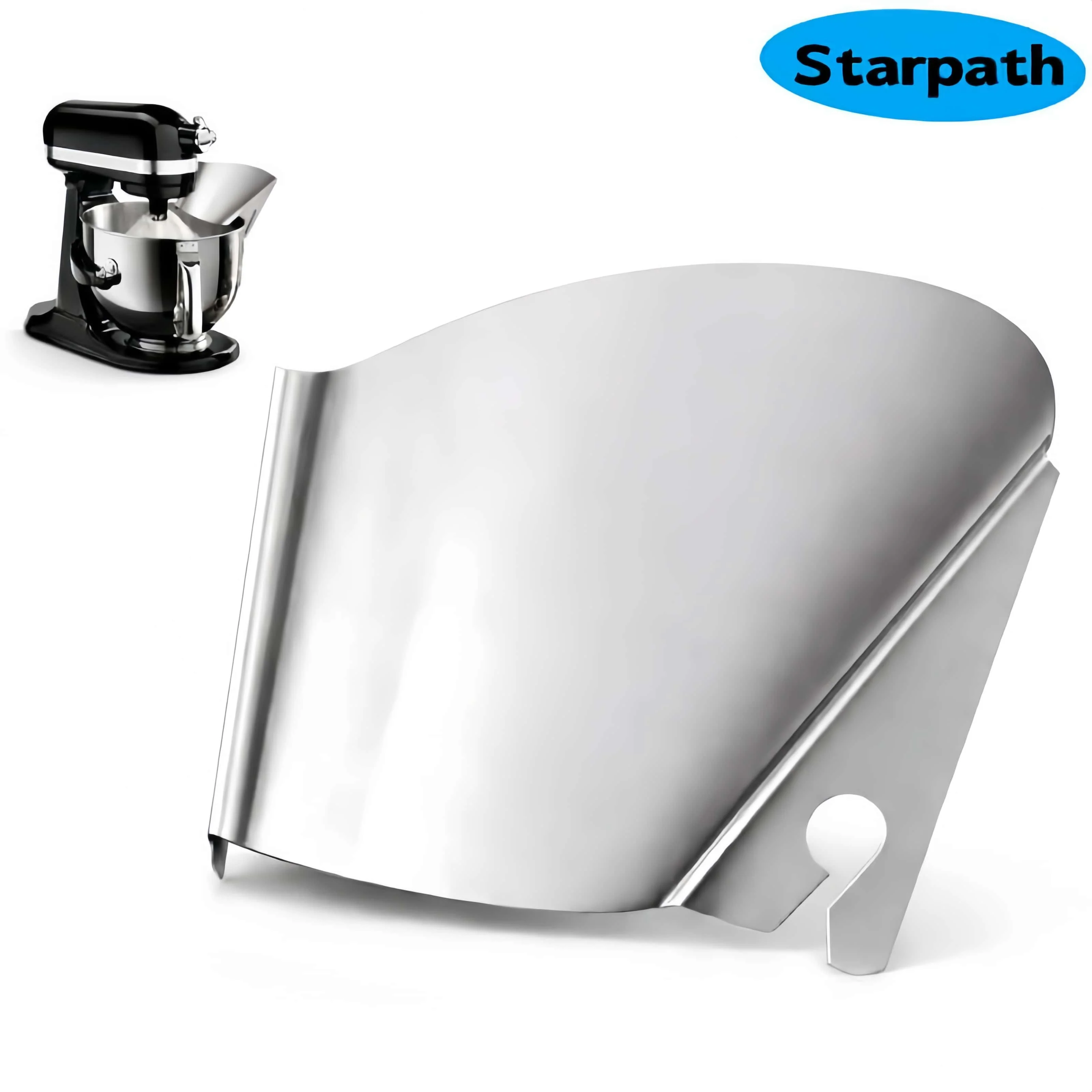 Stainless Steel Pour Shield fo - Commercial Kitchen Aid Mixer avaliação e preço