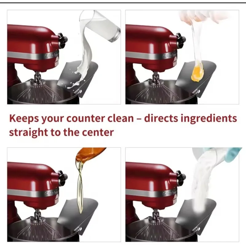 Stainless Steel Pour Shield fo - Commercial Kitchen Aid Mixer avaliação e preço
