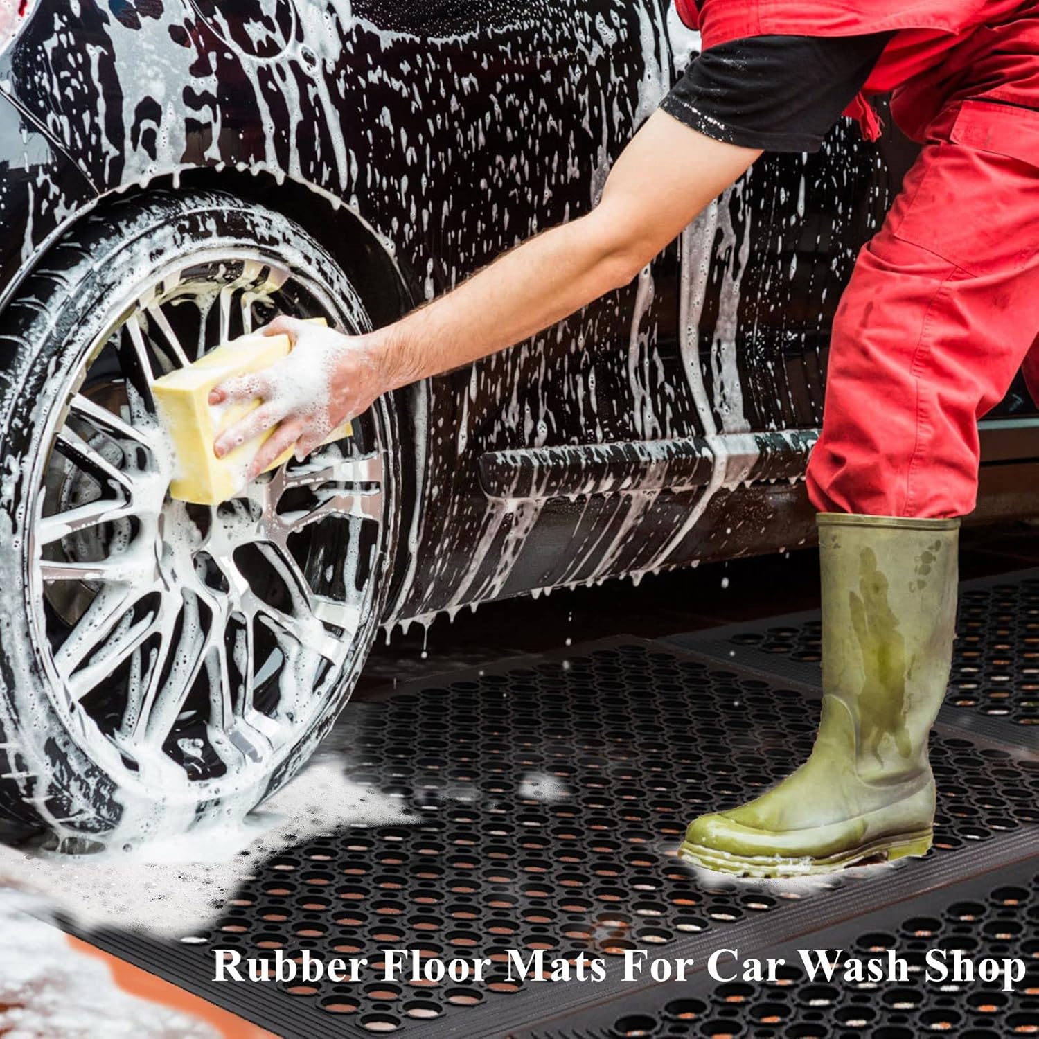Anti Fatigue Rubber Floor Mat  - Commercial Kitchen Mats Anti Fatigue avaliação e preço