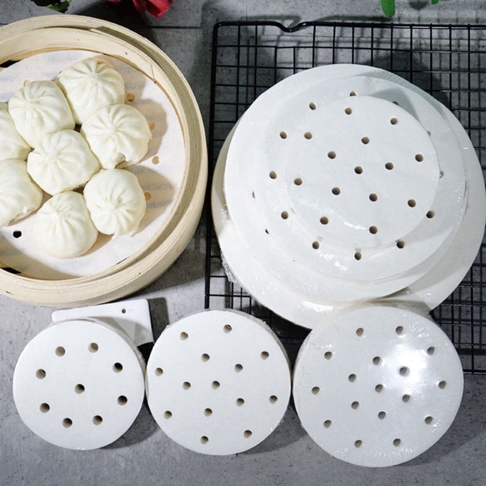 100Pcs Steamed Paper Steamed B - Commercial Kitchen Supplies avaliação e preço